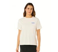 RIP CURL T-Shirt à Manches Courtes pour Femme, Coupe décontractée, Bone Ocean Break, Taille XL