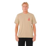 Rip Curl - Vaporcool Search Stack Tee - T-shirt homme Khaki Rock - XS