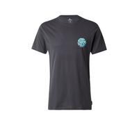 RIP CURL T-Shirt fonctionnel 'PASSAGE' bleu clair / rose ancienne / noir / blanc, Taille M