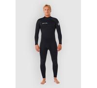 Rip Curl 2026 Hommes Trad 3/2mm Flatlock Back Zip Combinaison Néoprène 18EMFS - Black
