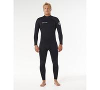 Rip Curl Trad 4/3 Mm Long Sleeve Back Zip Neoprene Suit Noir MT Homme
