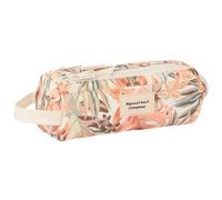 Rip Curl Trousse Scolaire Fille 2 Compartiments imprimé Tropical Beige - Polyester recyclé - 21 x 8 x 8 cm - Toutes Classes dès Le CP