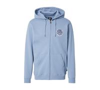 RIP CURL Veste de survêtement 'WETTIE PASSAGE' bleu-gris / bleu clair / blanc, Taille XL