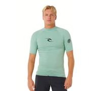 Rip Curl Waves UPF 50 Performance Short Sleeve Rashguard Maillot dermoprotecteur Homme