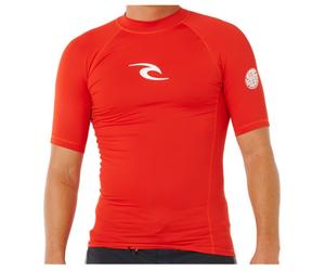 Rip Curl - Waves UPF Perf S/S - Lycra - XXL - lava red