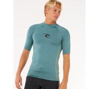 Rip Curl Waves UPF Performance Short Sleeve - Lycra homme Bluestone M