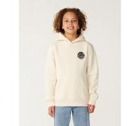 Rip Curl – Sweat à capuche Wetsuit Icon – Beige – 8 ans – Garçons