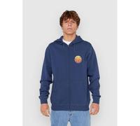Rip Curl Wettie Passage Icon Sweat À Capuche Zippé Bleu