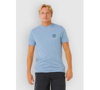 Rip Curl Wettie Passage Icon Short Sleeve T-shirt Bleu L Homme