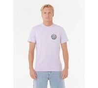Rip Curl Wettie Passage Icon Short Sleeve T-shirt Violet XS Homme