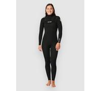 Rip Curl D/patrol 5/3 Mm Perf Woman Long Sleeve Chest Zip Neoprene Suit Noir 4 Femme