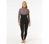 Rip Curl - Women E Bomb 3/2 mm Zip Free Wetsuit - Combinaison de surf femme Eggplant - 10