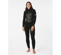 Rip Curl - Women Flashbomb 3/2 mm Chest Zip Wetsuit - Combinaison de surf femme Black - 6