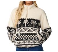 Rip Curl Bossa Nova Polar Half Zip Sweater Blanc XL Femme