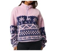 Rip Curl Bossa Nova Polar Half Zip Sweater Rose XS Femme