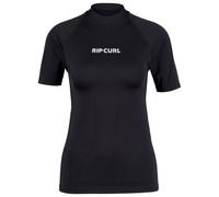 Rip Curl - Women's Classic Surf S/S UPF Rashguard - Lycra - L - black