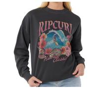 Rip Curl - Women's Hawaii Classic Heritage Crew - Pull - L - washed black