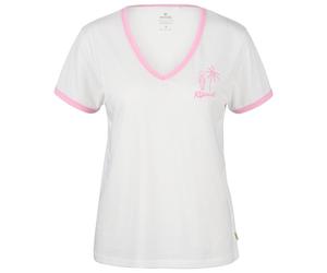 Rip Curl - Women's Hotel Malibu V-Neck - T-shirt - M - optical white