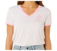 Rip Curl - Women's Hotel Malibu V-Neck - T-shirt - XS - optical white