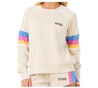 Rip Curl - Women's Las Dalias Raglan Crew - Pull - XXL - oatmeal marle