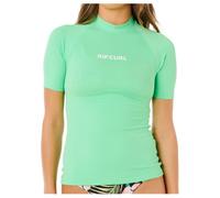 Rip Curl - Women's Molokai S/S Solid UPF Rashguard - Lycra - M - green