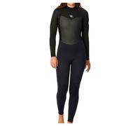Rip Curl - Women's Omega 4/3 Steamer Back Zip - Combinaison de surf - 12 - Regular - black