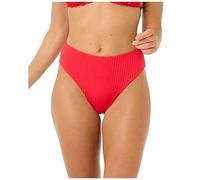Rip Curl Premium Surf Retro High Good Bikini Bottom Rouge S Femme