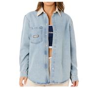 Rip Curl - Women's Surf Side Relaxed Denim Shirt - Chemise - S - washed blue