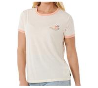 Rip Curl - Women's Swell Lines Ringer Tee - T-shirt - S - bone