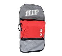 RIP Housse de Bodyboard avec Sac à Dos de Voyage - Nylon Cordura 600D Résistant - 1 à 2 Planches Jusqu’à 114,3 cm - Grande Poche Palmes + Combinaison - Bretelles Réglables & Aérations Sable/Eau