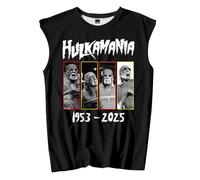 Rip Hulk Hogan Hulkamania 1953-2025 Débardeur de sport sans manches pour homme et femme, Noir , L