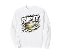 Rip It Funny Lacrosse Player Lax Bro Cadeau de Jeu Sweatshirt