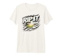 Rip It Funny Lacrosse Player Lax Bro Cadeau de Jeu T-Shirt Haut de Gamme