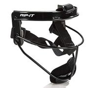 RIP-IT Original Defense Masque Facial de Softball | Masque de Champion de Softball léger | Adulte | Noir