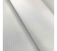 Rip Stop Spinnaker Tissu polyester léger et résistant à l'eau Cerf-volant marin Utilisation extérieure 150 cm de large Blanc 2 m