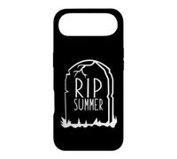 RIP Summer, mème Amusant de rentrée Scolaire Tombstone Rest in Peace Coque pour iPhone Air