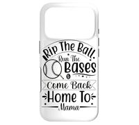 Rip The Ball Run The Bases Reviens à la Maison pour Maman Coque pour iPhone 17 Pro