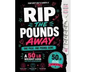 Rip The Pounds Away Weight Loss Tracker: Rip Out One Page for Every Pound You Lose