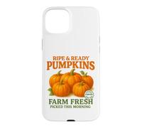 Ripe and Ready Pumpkins Retro Farmer Market Fall Pumpkin Fun Coque pour iPhone 15 Plus