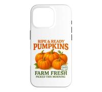 Ripe and Ready Pumpkins Retro Farmer Market Fall Pumpkin Fun Coque pour iPhone 16 Pro
