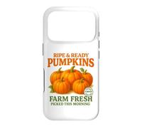 Ripe and Ready Pumpkins Retro Farmer Market Fall Pumpkin Fun Coque pour iPhone 17 Pro