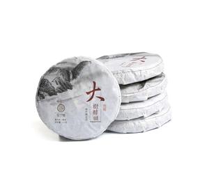 Ripe Thé Puerh Cake 5pcs 100g Total 17.6oz 2018 Year Supreme Remote Mountain Ancient Tree - Pu erh Puer Pu'er Tea - Chinese Yunnan