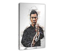 RIPEX Affiche du film Ip Man Donnie Yen - Impression sur toile - Décoration murale - Pour salon, chambre à coucher - Style cadre - 20 x 30 cm