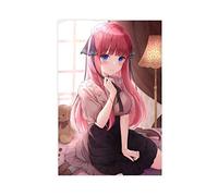 RIPEX The Quintessential Poster sur toile Quintuplets Nakano Nino pour décoration de chambre à coucher, paysage sportif, bureau, chambre, cadeau sans cadre, 60 x 90 cm