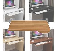 Ripiano Porta Tastiera Sotto ScrivaniaSupporto Estraibile per Tastiera e Mouse con Binario Scorrevole 36 cm Cassetto Piattaforma Tastiera per nizzazione Efficiente.