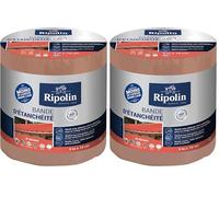 RIPOLIN - Bande d'Étanchéité Auto-Adhésive - Tous Supports - 3 m x 10 cm - Coloris : Terre Cuite (Lot de 2)