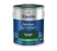 RIPOLIN Boiseries et Structures Métalliques Satin Vert Basque Ral 6005 2 L