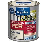 RIPOLIN - Extrême Fer - Blanc cassé Ral 1013 - Brillant - 0,25L