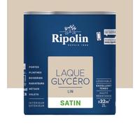 RIPOLIN Laque Glycéro Satin Lin 2 L