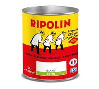 RIPOLIN Peinture acrylique Collector Blanc satin 2 L